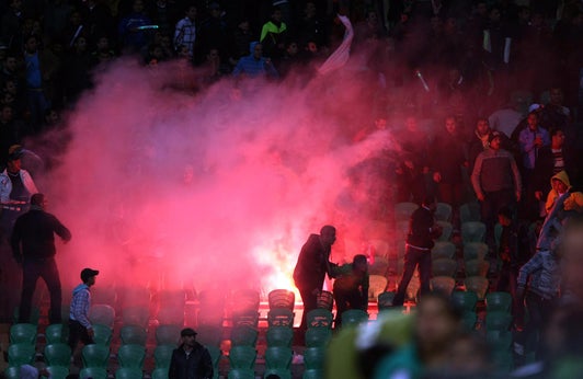 violence at egyptian soccer game